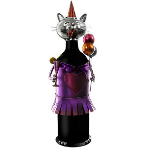 Birthday Cat Wine Buddy Bottle Holder