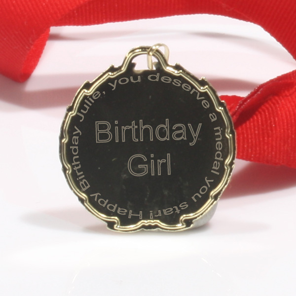 Birthday Medal Ribbon