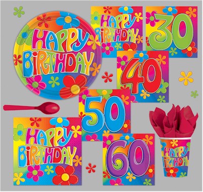 birthday Power Set (Birthday Power Table Cloth)