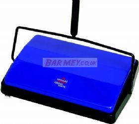 Bissell metal sweeper blue