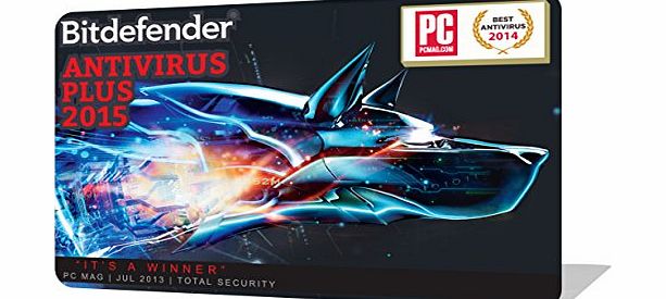 Bit Defender Bitdefender Antivirus Plus 2015 - 2 years - 3 users (PC)