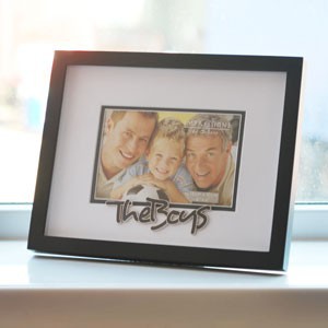 Black 6 x 4 The Boys Photo Frame