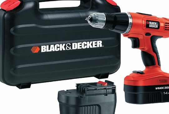 EPC148BK 14.4V NiCd Cordless Hammer Drill (2 Batteries and Kitbox)