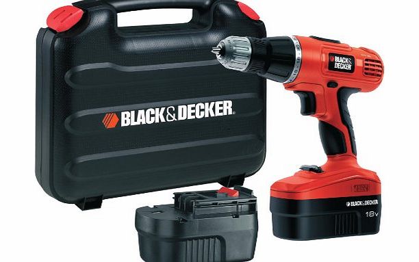 EPC188BK 18V NiCd Hammer Drill (2 Batteries and Kitbox)