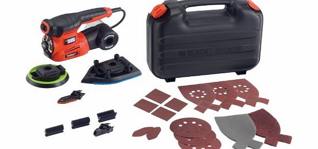 KA280 230V Autoselect 4-in-1 Multi Sander Plus 19 Accessories