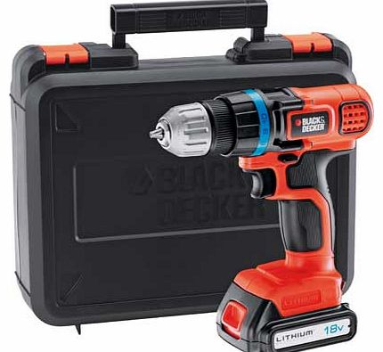 Black & Decker Cordless Drill Driver - 18V