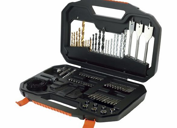 BLACK DECKER Black amp; Decker A7187 Titanium Drilling and Screwdriver Bit Accessory Set (100 Piece )