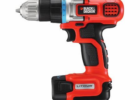 BLACK DECKER Black amp; Decker EGBL108K 10.8V Ultra-Compact Li-ion Drill Driver