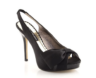 Satin Platform Sandal - Sizes 1-2