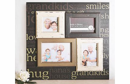 Large Wall Hanging Grandkids Multi Collage