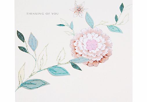 Black Olive Thinking Cornsilk Sympathy Card