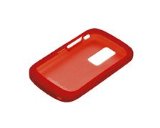 BLACKBERRY GENUINE BLACKBERRY 9000 BOLD RED SILICON SKIN CASE