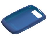 BLACKBERRY GENUINE RETAIL PACK BLACKBERRY 8900 JAVELIN BLUE SILICON SKIN CASE