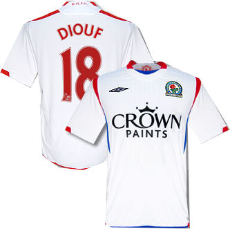 Umbro 09-10 Blackburn away (Dunn 8)