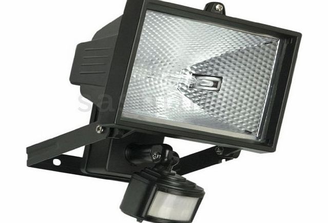 Blackspur 500W HALOGEN FLOODLIGHT SECURITY LIGHT WITH MOTION PIR SENSOR