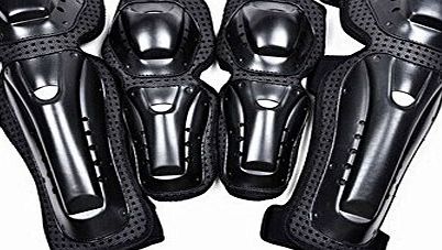 Blancho High-quality Knee/Shin Elbow/Forearm Guard Set for Racing Motocross Motocycle