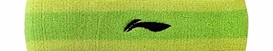 Blancho Li-Ning Sports Headband Lovely Cotton Men Women Headband Sweat Absorb Green