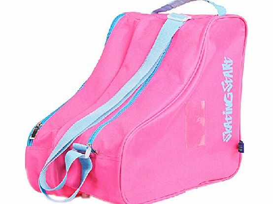 Blancho PINK Children Ice Skate Backpack Skate Roller Carry Bag Skate Derdy Tote