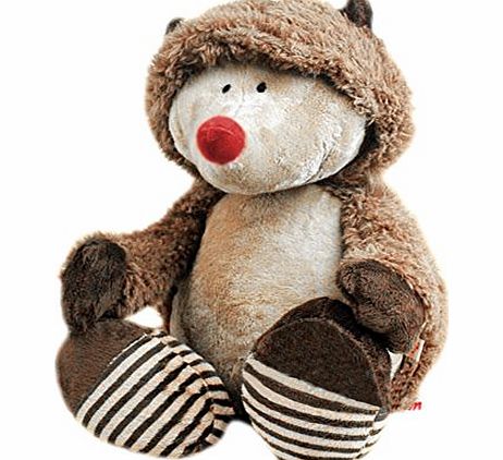 Blancho Plush Doll for Kids Fashion Plush Toy Ideas Stuffed Hedgehog (H) 19.7``