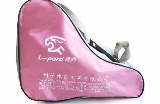 Blancho Roller Skate Bag Roller Carry Bag Skate Sack Roller Skate Derdy Tote, Pink