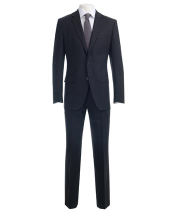 Blazer Mens Suit Blazer Black Herringbone