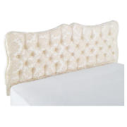 Blenheim Double Headboard, Oyster Damask