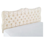 Blenheim King Headboard, Oyster Damask