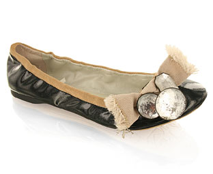 Jewelled Trim Ballerina