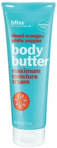 bliss BODY BUTTER - BLOOD ORANGE and WHITE