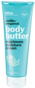 bliss BODY BUTTER - VANILLA and BERGAMOT (200ML)