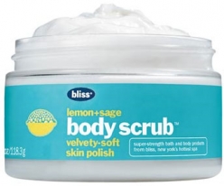 bliss BODY SCRUB - LEMON and SAGE (340G)