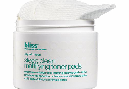 Steep Clean Mattifying Toner Pads