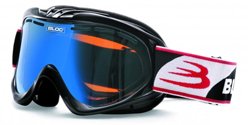 Bloc CLAW GOGGLES GRAPHITE FRAME BLUE MIRROR