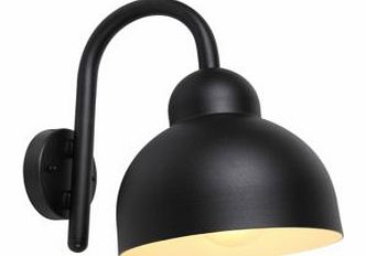 Blooma Rhodes Black External Wall Light