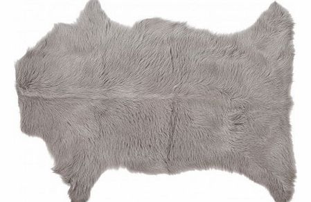 Bloomingville Kid goatskin - light grey `One size