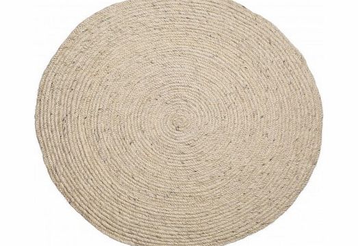 Bloomingville Round rug - light grey S