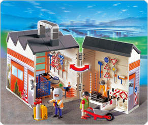 Blossom Farm Playmobil Take Along Construction Garage