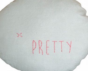 Blossom Paris D23cm Round Pretty Cushion Green water `One size