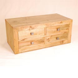 Blue Star - Metro 4 Thru Drawer Coffee Table