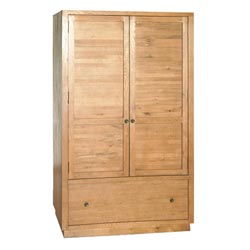 Blue Star - Toulouse Oak Wardrobe