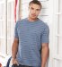 Pure Cotton Marl Stripe T-Shirt