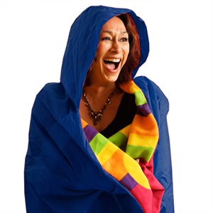 Shmangle Fleece Blanket with Hood