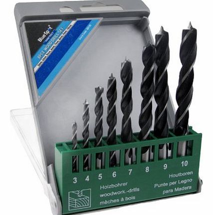 Blue Spot Tools Blue Spot 20135 8 Piece Wood Drill Bit Set