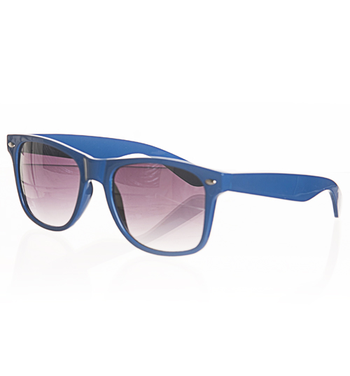 Blue Wayfarer Sunglasses