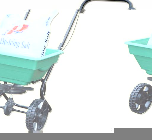 BMC 15 Litre Rotary Salt Spreader Garden Fertiliser Lawn Grass Seed Grit Adjustable Spreader