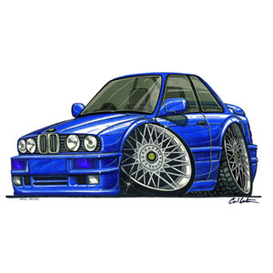 E30 325I - Blue T-shirt