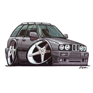 E30 Estate - Grey Kids T-shirt