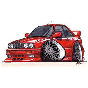 E30 M3 - Red T-shirt
