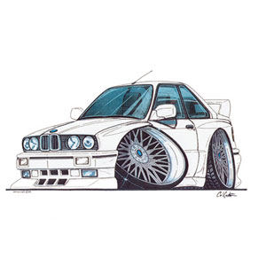 E30 M3 - White T-shirt