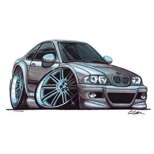 E46 M3 - Silver T-shirt